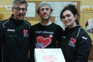 La ''pizza del faraone'' fatta col 'cuore' è ancora più buona